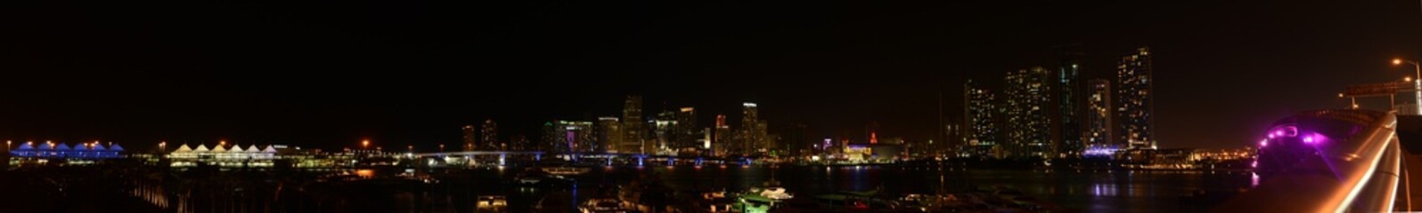 Fototapeta na wymiar panorama of Miami