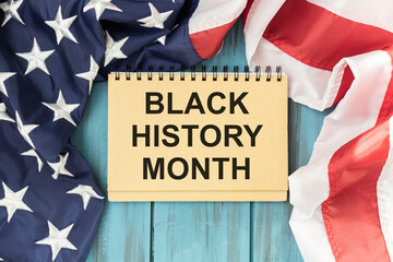 Fototapeta na wymiar Black History Month African-American History Month background design for celebration and recognition in the month of February.