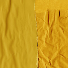 Colorful torn paper collage close-up. Texture made from various paper and cardboard parts. Damaged old paper background. Vintage blank wallpaper. Material design backdrop.