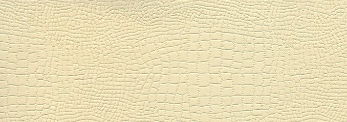 Suitable for background, crocodile leather texture surface kraft beige paper close-up