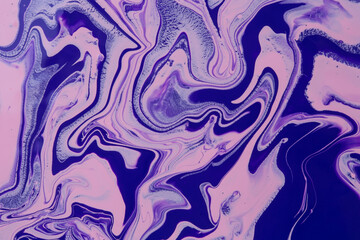 Acrylic paint pink and purple, texture background. Abstraction