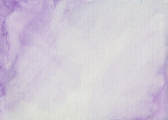 Soft Purple watercolor abstract background
