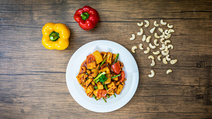 Vegetarian Sweet and Sour Vegetables