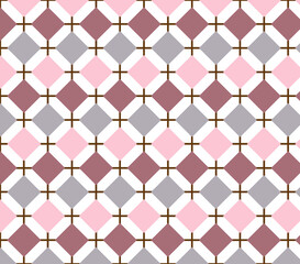 vector patterns (tiling). colorful Endless texture can be used for printing onto fabric and paper or scrapbooking. Abstract geometric shapes. Pretty backgrounds. Vector illustration.
