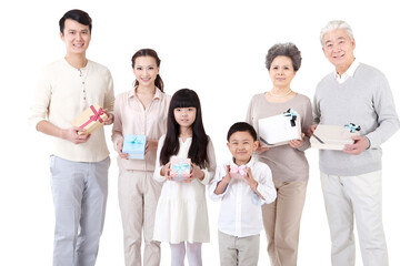 Portrait of Happy family