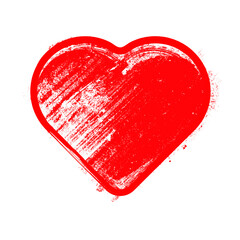 Set of Hearts . Grunge stamps collection.love Shapes for your design.Distressed symbols. Textured Valentine's Day signs.Vector illustration.