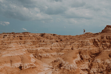 Hike in the desert