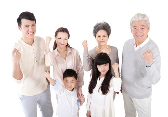 Portrait of Happy family