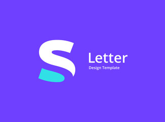 Letter S logo icon design template elements