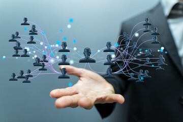 team hierarchy connection group digital