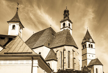 old town of Kitzbuehel in Austria