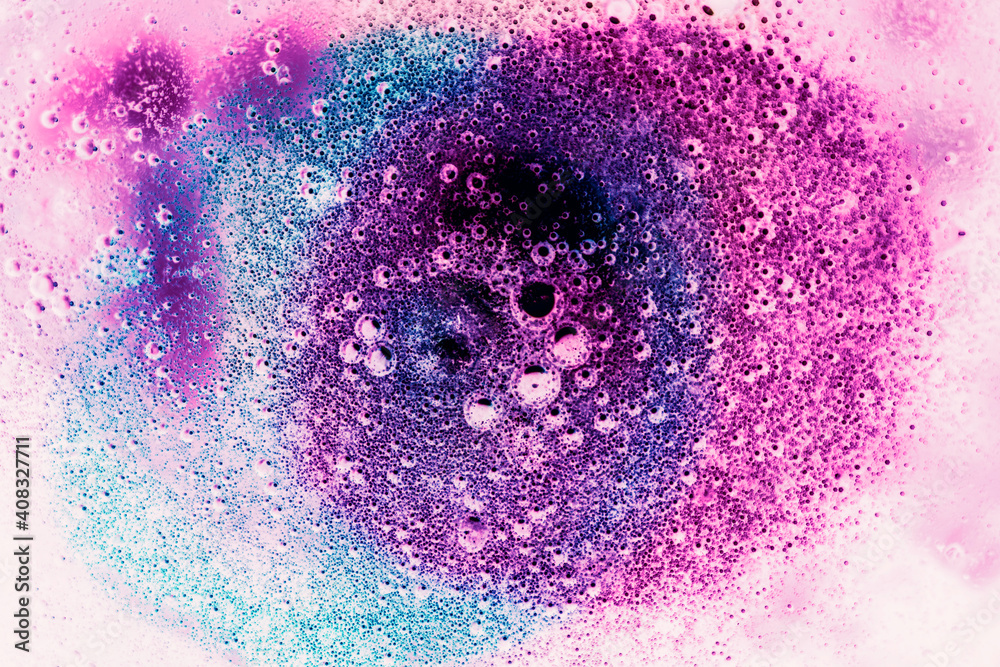 Poster beautiful abstract surreal drops light pastel swirl magic . background pattern for design. macro pho