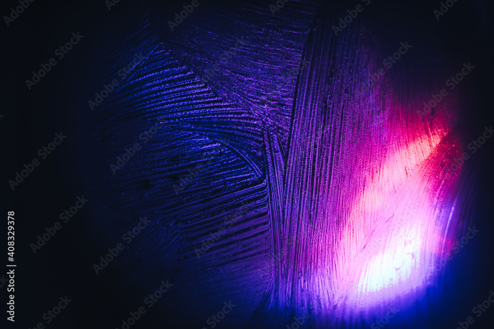 Aufkleber Beautiful abstract surreal texture on a light pastel dark magic. Background pattern for design. Macro photography view..