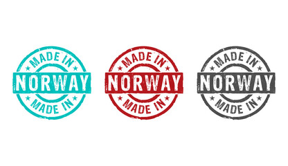 Made in Norway stamp and stamping