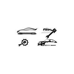 Auto car logo template vector illustration
