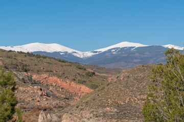 mountainous area in southern Spain