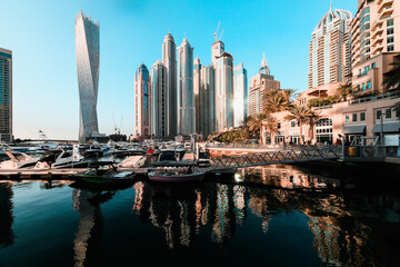 The Marina of Dubai, United Arab Emirates, Asia