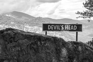 Obraz premium Devils Head