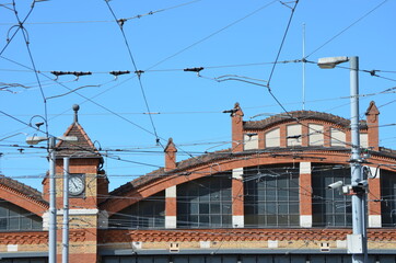 Basler Strassenbahnen, Depot Klybeck, am Wiesenplatz Basel