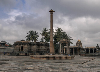 Chennakeshava Temple in Belur, 12th century Hindu temple. Karnataka. India.