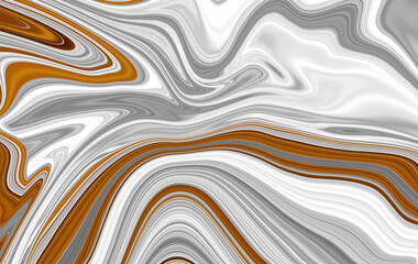 Liquid marble texture. Fluid art. Applicable for design cover. liquid metal close-up