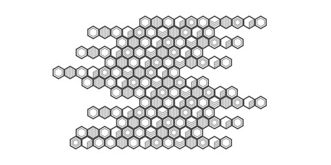 Technology white background .Geometric rhombuses.Abstract tech.Technical drawing.Vector illustration.	