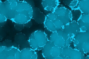 nice light blue deep biological decorative digitally drawn background or texture illustration