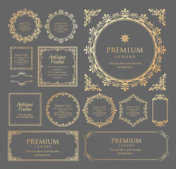 ウエディングフレーム　ビンテージ　アンティーク　ゴージャス　レトロ　ガーリー　ラグジュアリー　セット