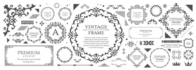 ウエディングフレーム　ビンテージ　アンティーク　ゴージャス　レトロ　ガーリー　ラグジュアリー　セット