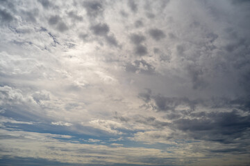 blue sky with clouds