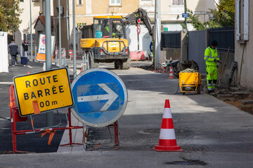 Route barrée.
