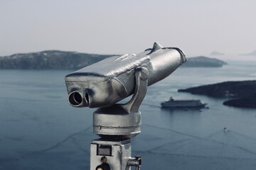 Mirador de Thira en Santorini
