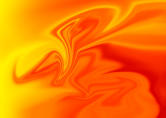 abstract orange background with waves