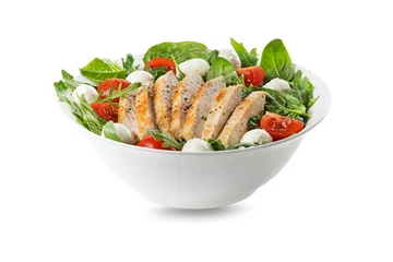 Zelfklevend Fotobehang Chicken salad © Dušan Zidar