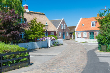 Street And Houses, Island Fanö, Denmark