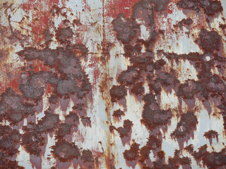 Surface With Rust, Full Frame, Useable As A Background