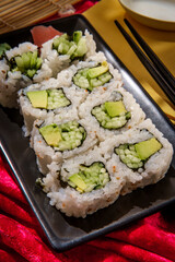 Chinese Schezuan Shrimp Sushi