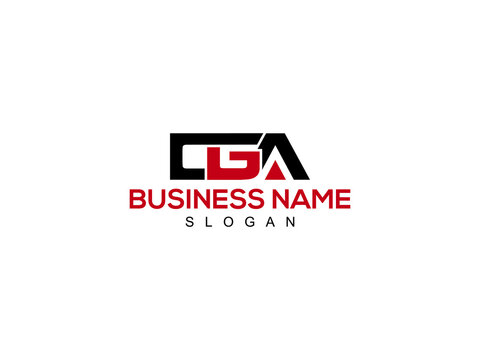 CGA logo vector And Illustrations For Business