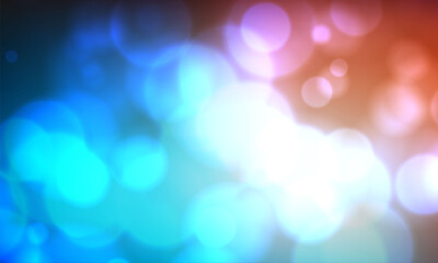 Obraz premium Abstract shiny blurred lights background stock illustration