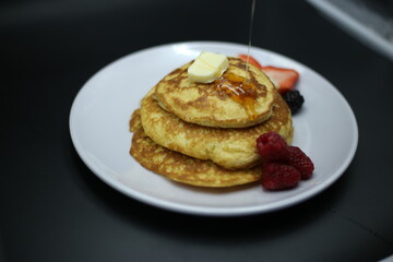 pancakes para el desayuno