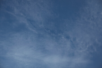 blue sky with clouds