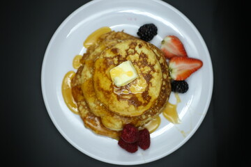 pancakes para el desayuno
