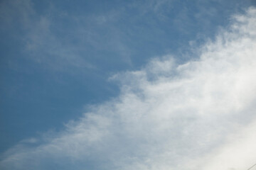 blue sky with clouds