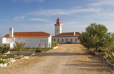 Lighthouse Ponta Altar, Algarve, Portugal