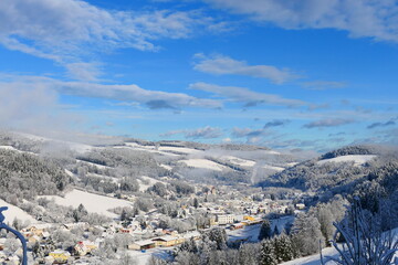Fototapeta na wymiar Winter in Niederösterreich