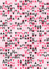 Abstract Geometric Pattern generative computational art illustration