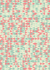 Abstract Geometric Pattern generative computational art illustration