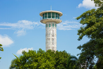 LIGHTHOUSE IN A BEAUTIFUL SKY