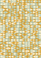 Abstract Geometric Pattern generative computational art illustration