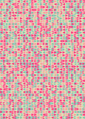 Abstract Geometric Pattern generative computational art illustration